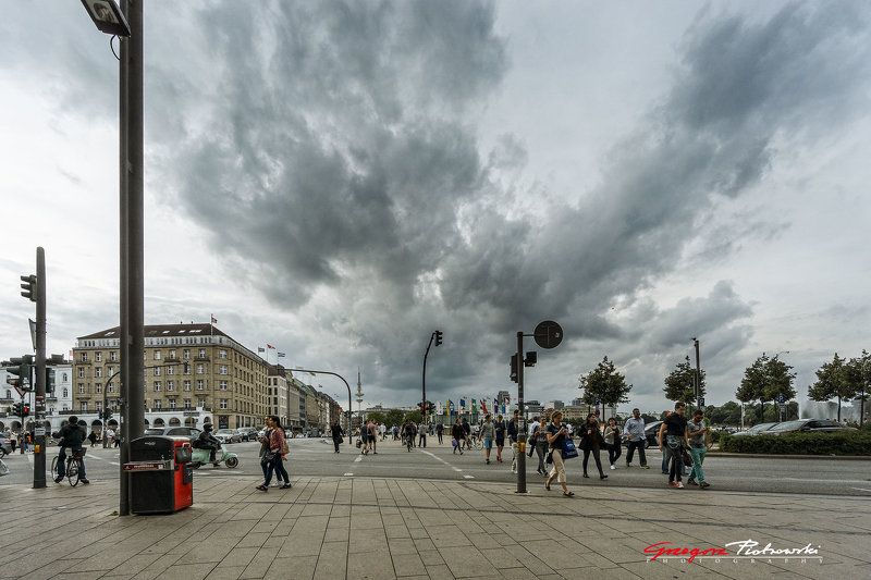 city, hamburg Hamburgphoto preview