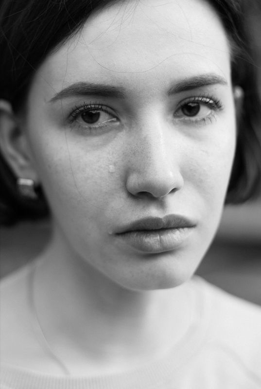 portrait, black, white, bw, портрет, чб Софияphoto preview