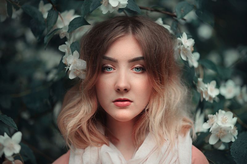 портрет лицо глаза волосы красота девушка губы улыбка Машаphoto preview