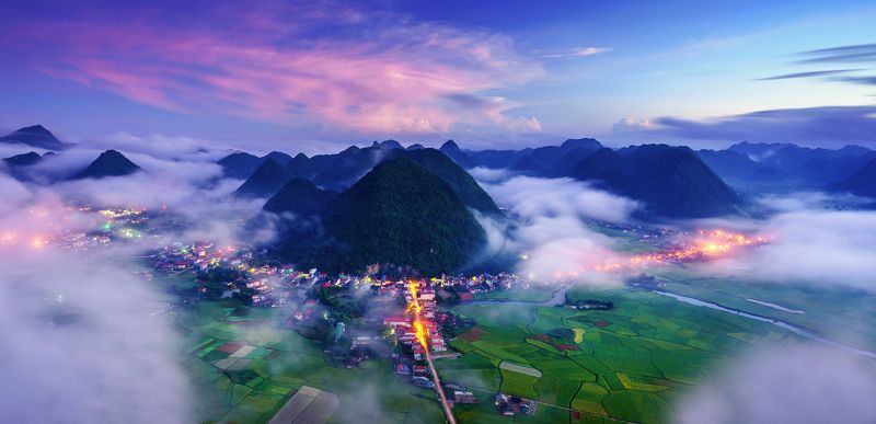 Viet nam  Sunrise in Bac Sonphoto preview
