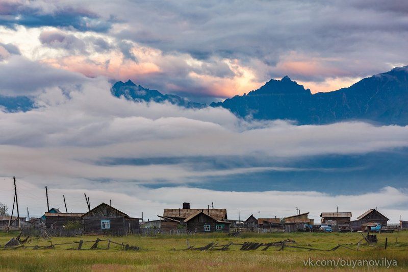 Рассвет в Саянах.photo preview