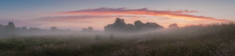 рассвет, пейзаж, угра Июльское утро в Российской глубинке...photo preview