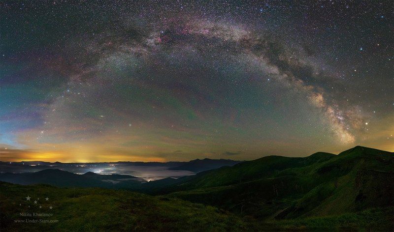 Млечный путь, звезды, Карпаты, ночь, звездная ночь, драгобрат, Говерла, горы, Milky Way, stars, starry night, mountains, Hoverla, Carpathians, Dragobrat, starshine, airglow Под звездами Карпатphoto preview