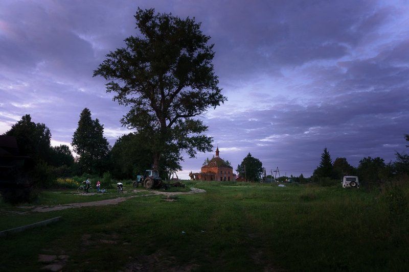 пейзаж  природа путешествие Сельский пейзаж фото превью