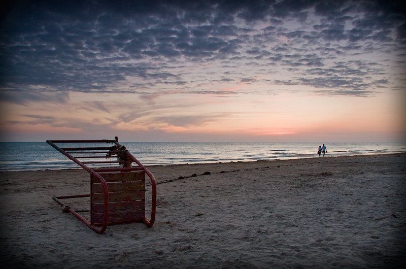 море, песок, пляж, закат ===photo preview