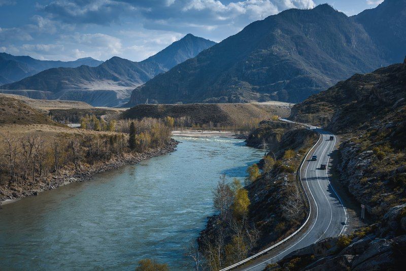 Катунь, Чуйский тракт, Горный Алтайphoto preview