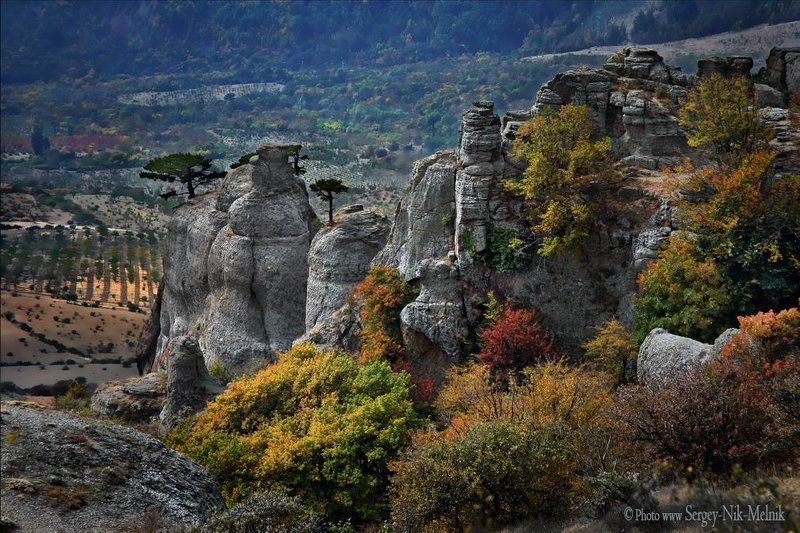 россия, крым, алушта, горы, демерджи «Цветущая» Долина Привидений.photo preview