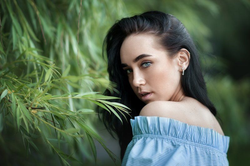 взгляд, девушка, глаза этот взглядphoto preview