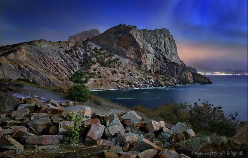 россия, крым, алушта, горы, судак, новый свет, море До ...наступления Нового Светаphoto preview