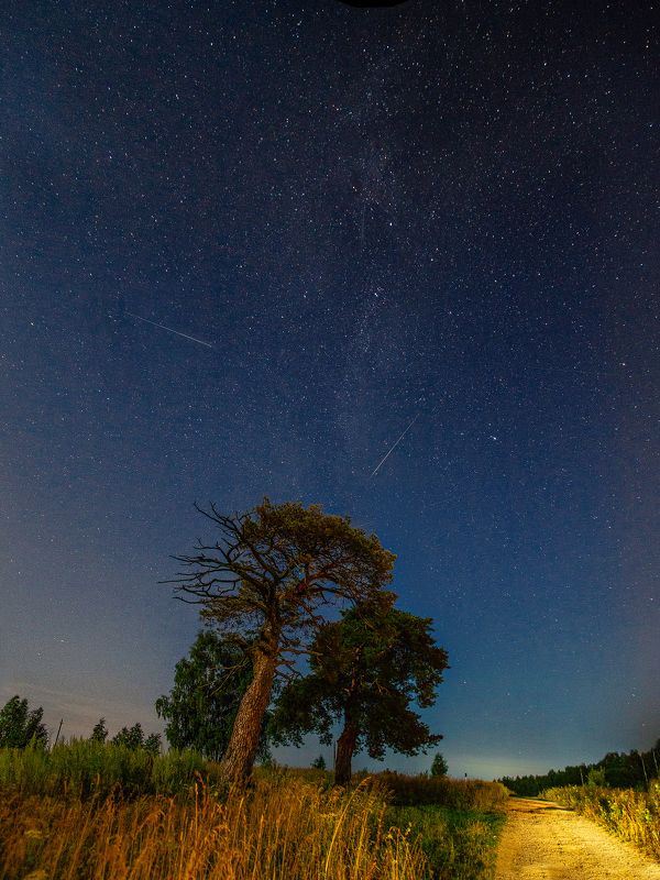 Звездопад, Иваново, ночь Звездатое небоphoto preview