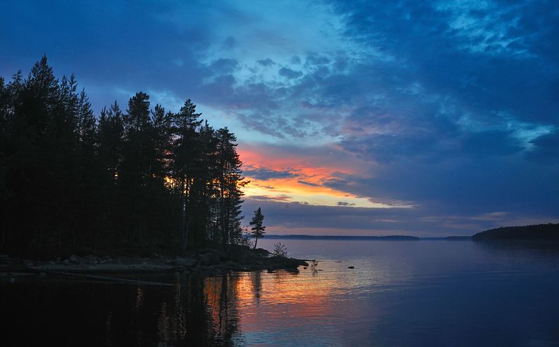 Сегозеро. Полночь.photo preview