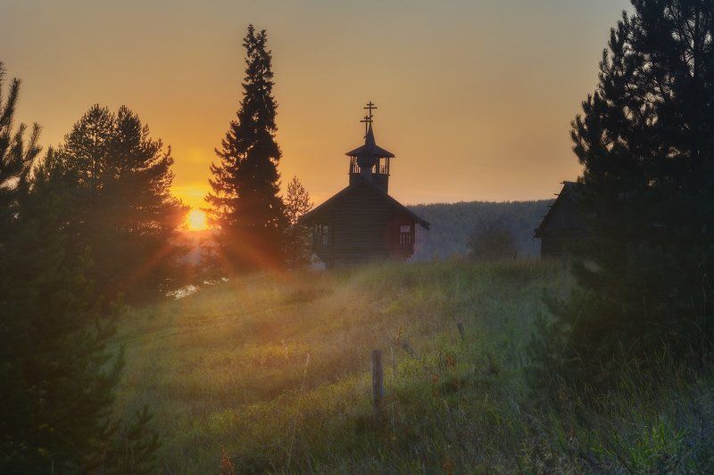 #dervod Закат в деревне Зихнова.photo preview