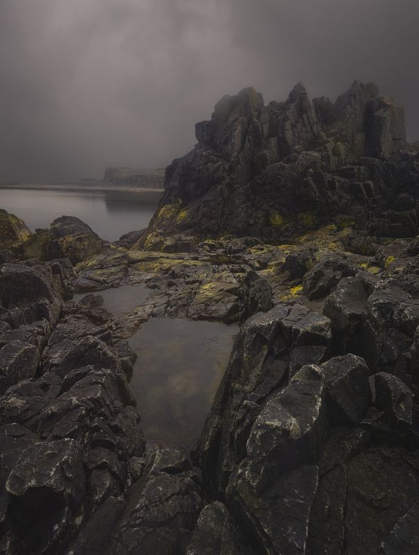 Дальние зеленцы,Кольский полуостров, Dalnije Zelentsy, гроза The calm before the stormphoto preview