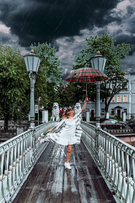 portrait, girl, girls, портрет, девушка, спб, питер, лето Дождьphoto preview