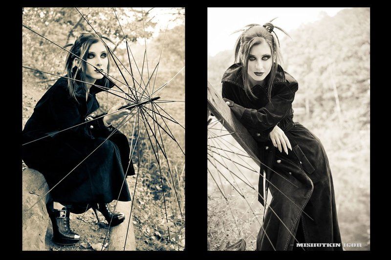 визаж, готика, портрет, фотограф, мишуткин photo preview