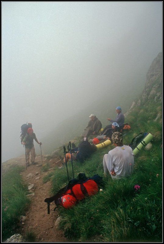 кавказ, безенги, альпинизм, поход Туманphoto preview