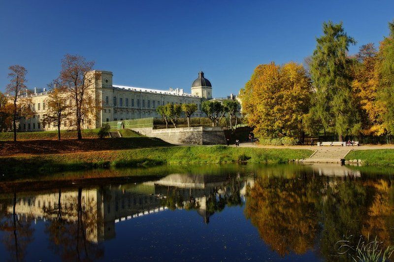 гатчина, пейзаж Гатчинаphoto preview