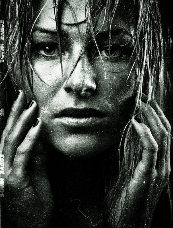 портрет, чб ****photo preview