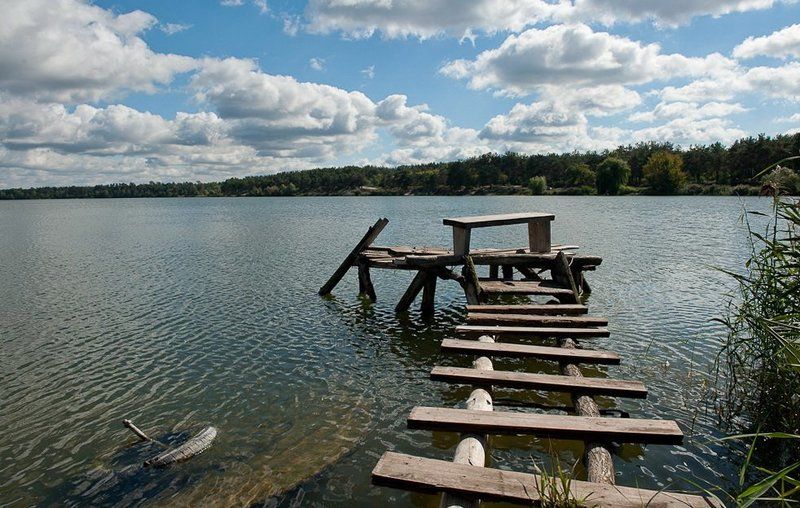 озеро, облака, осень ***photo preview