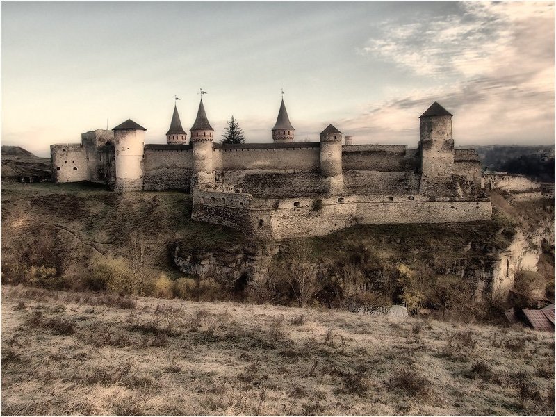 каменец-подольский, крепость Замок над каньономphoto preview