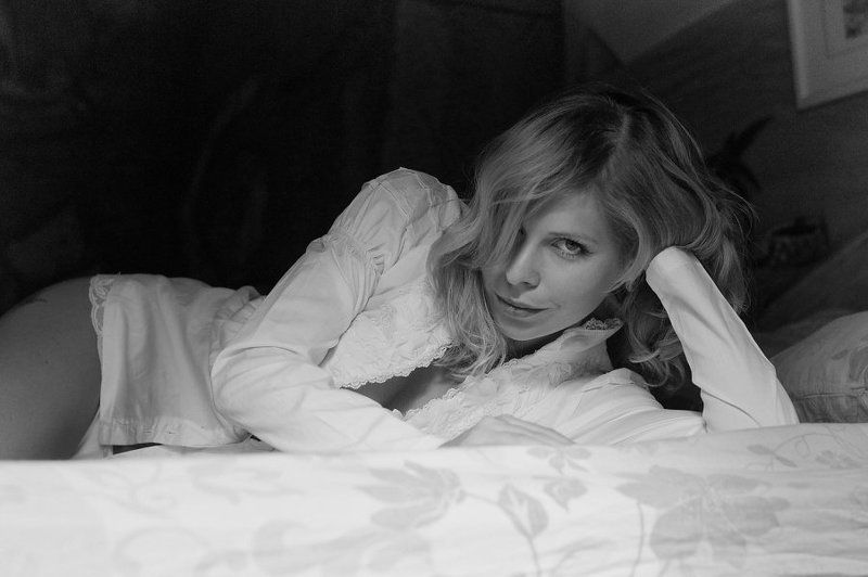 portrait,b&w,femme ***photo preview