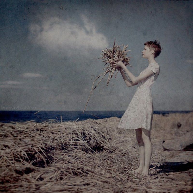 облака, небо, заяц, море, девочка облачный заяцphoto preview