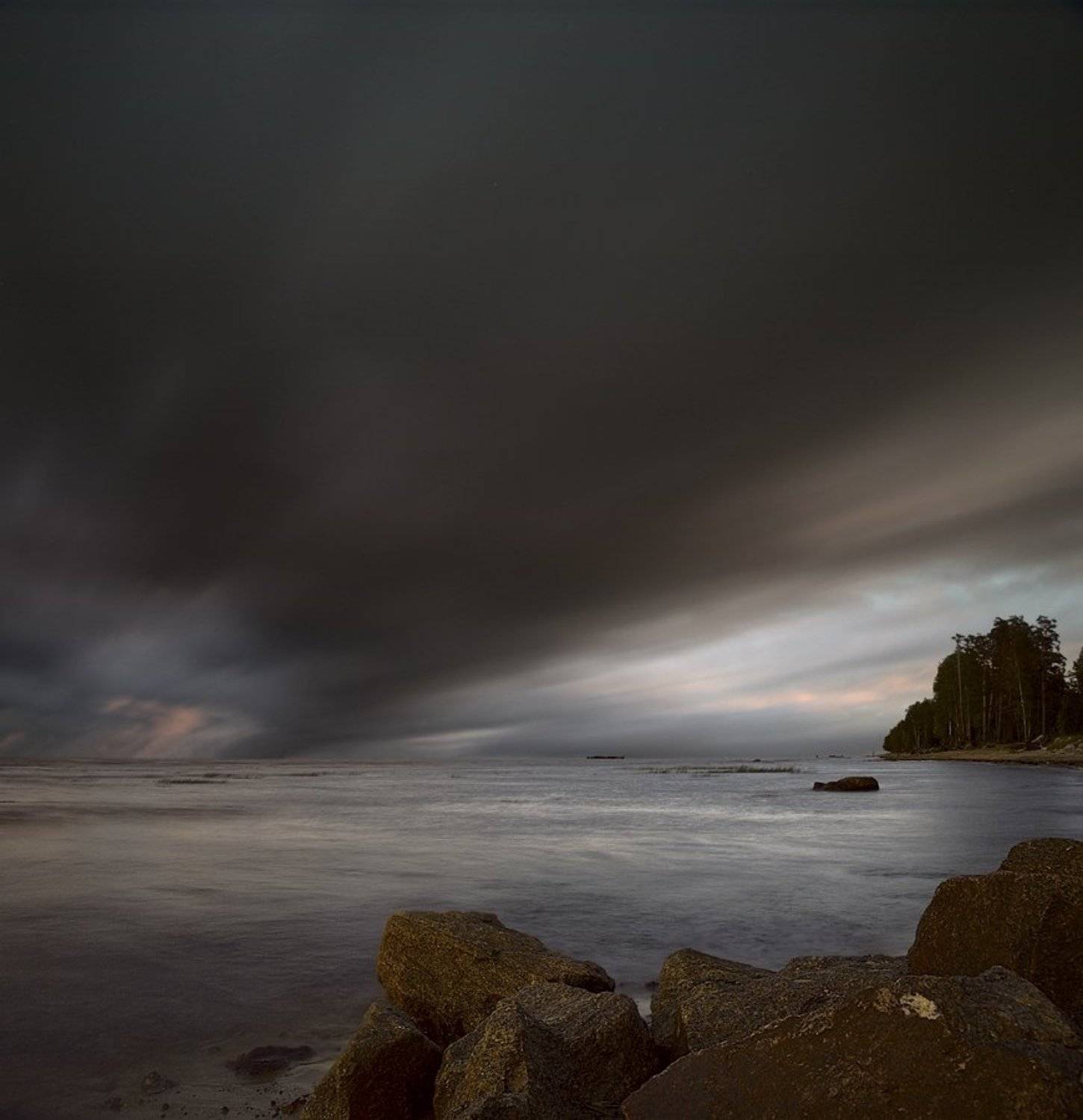 пейзаж, длинная выдержка, длинная, выдержка, long exposure, закат, финский залив, zapravka2