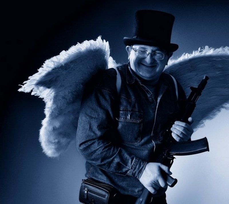 портрет,ангел,студия,юмор купидонphoto preview