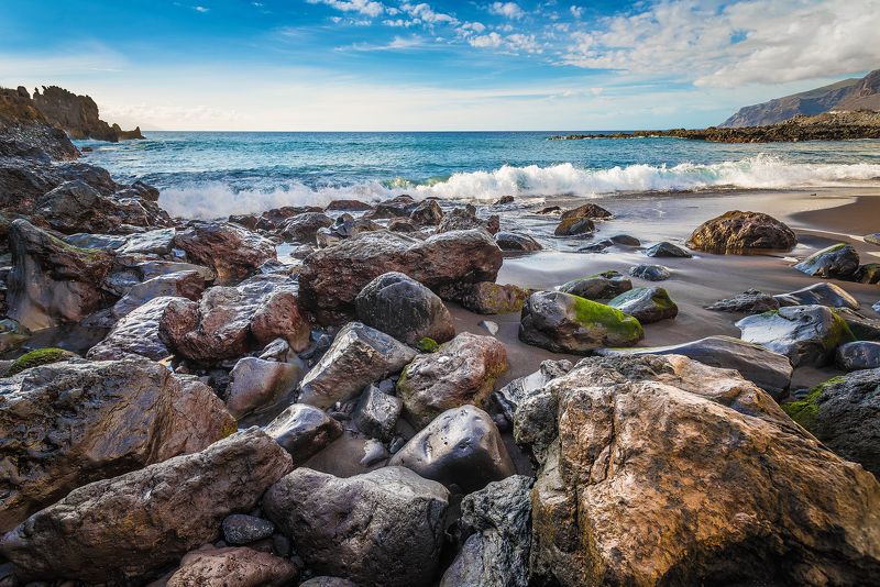 тенерифе океан остров природа пейзаж Местечко Los Gigantesphoto preview