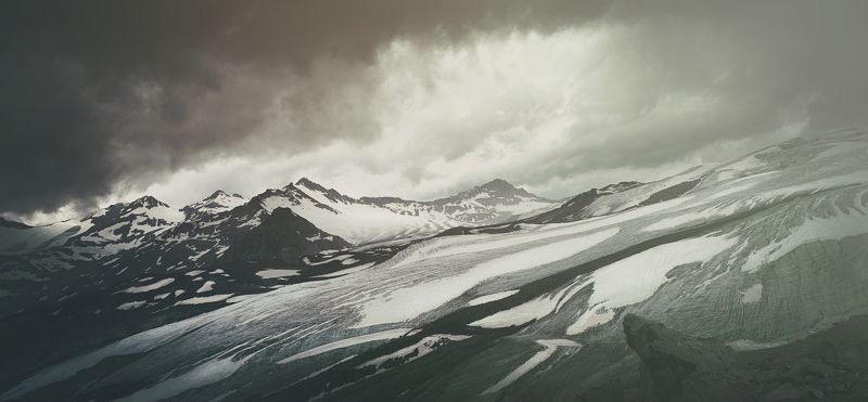 пейзаж, горы, Эльбрус, небо, снег, скала, природа, Кавказ Road to Nowherephoto preview