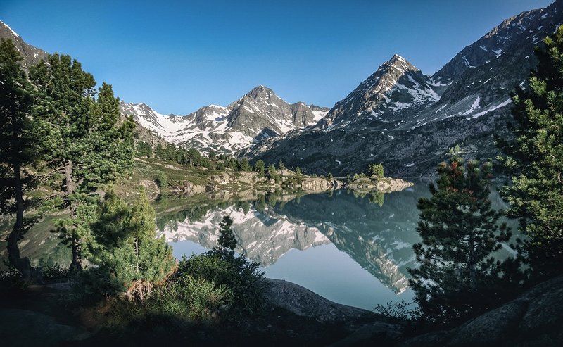 озеро, горы, Горный Алтай. Озеро Дарашколь.photo preview