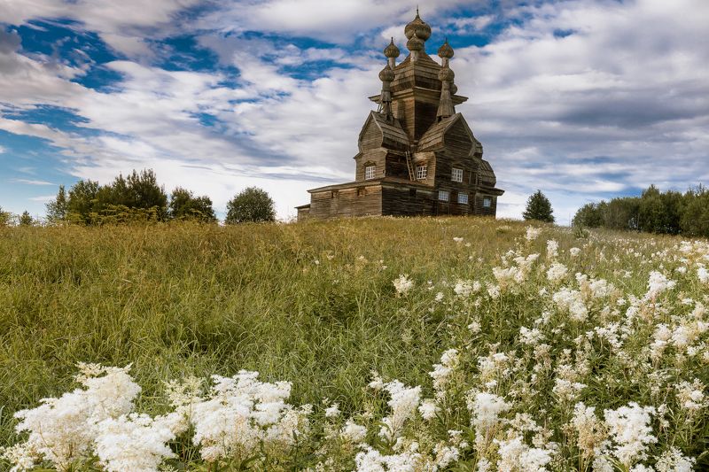 онега, церковь, подпорожье,  Владимирская церковь photo preview