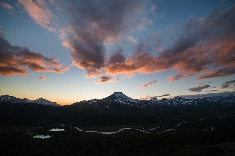 манарага, приполярный урал, урал, горы, закат Манарагаphoto preview