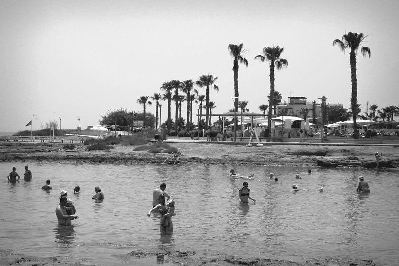 Пейзаж, утро, море, природа, чб, landscape, sea, morning, bnw, bw Ритмы курорта фото превью