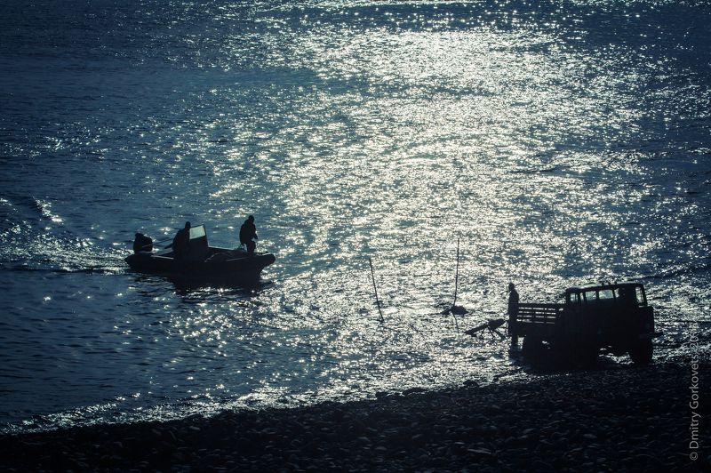 Рыбаки на Камчатке.photo preview