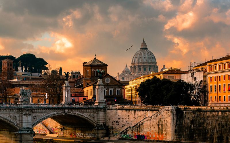 рим, италия, путешествия, город, пейзаж Римphoto preview