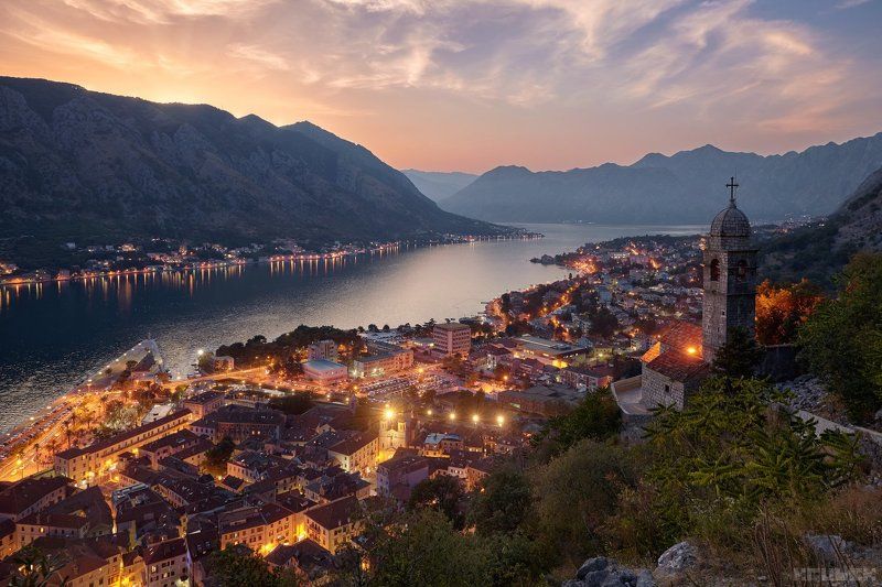 черногория, котор, адриатика, горы Призраки Старого городаphoto preview