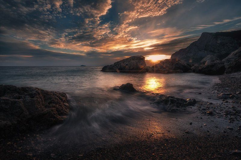 крым, ласпи, пейзаж, природа, черное море *** фото превью