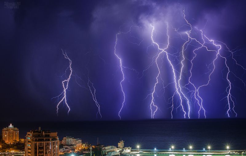 гроза, шквал, ливень, молнии Фолловеры.photo preview