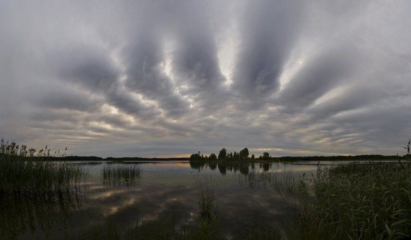 вуокса, закат, остров ***photo preview