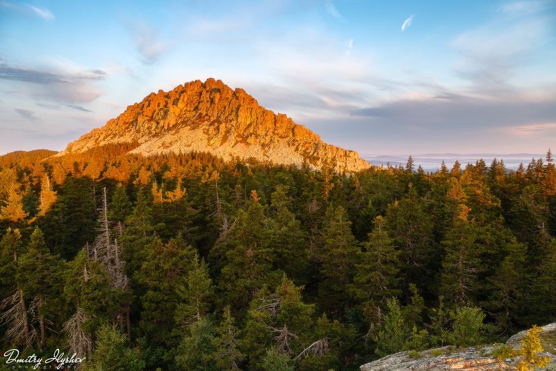 таганай, урал, Южный Урал, рассвет, откликов, скала, природа, пейзаж, россия Золотой Откликнойphoto preview