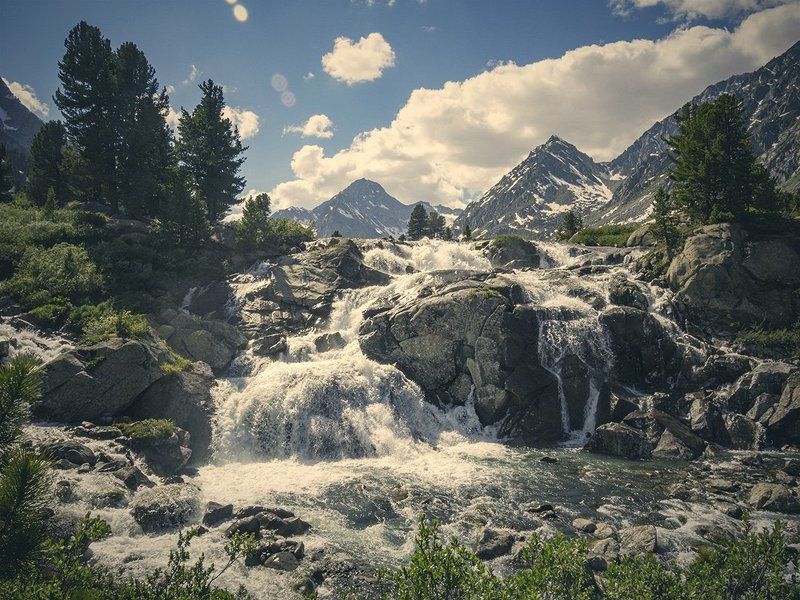 озеро, горы, Горный Алтай. Озеро Дарашколь [2].photo preview