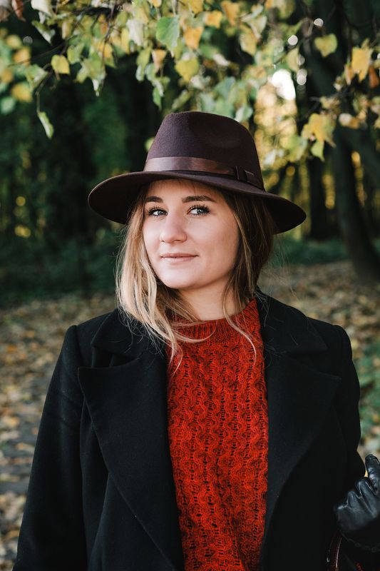 портрет девушка модель model portrait art girl annromanovska осень Валерияphoto preview