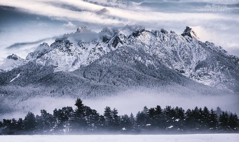 italy, dolomites, италия, доломиты, горы, mountains, winter, зима Альпыphoto preview