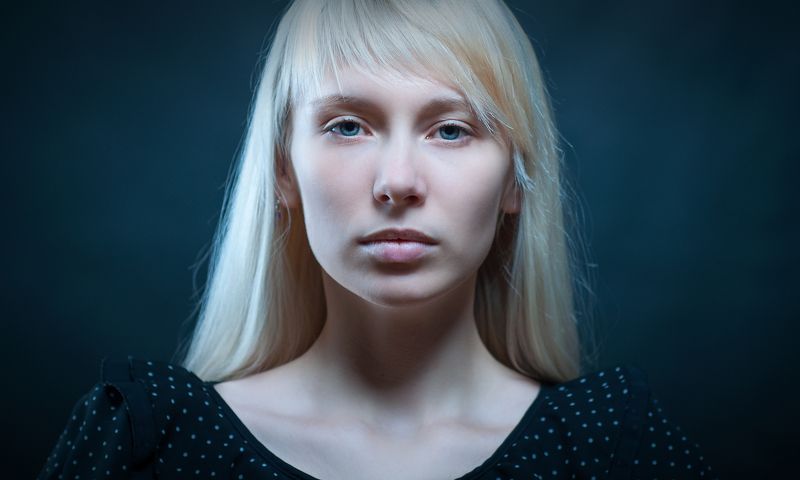 портрет, девушка, красота, студийный портрет, 50 mm, eye, girl, face, people, portrait Янаphoto preview