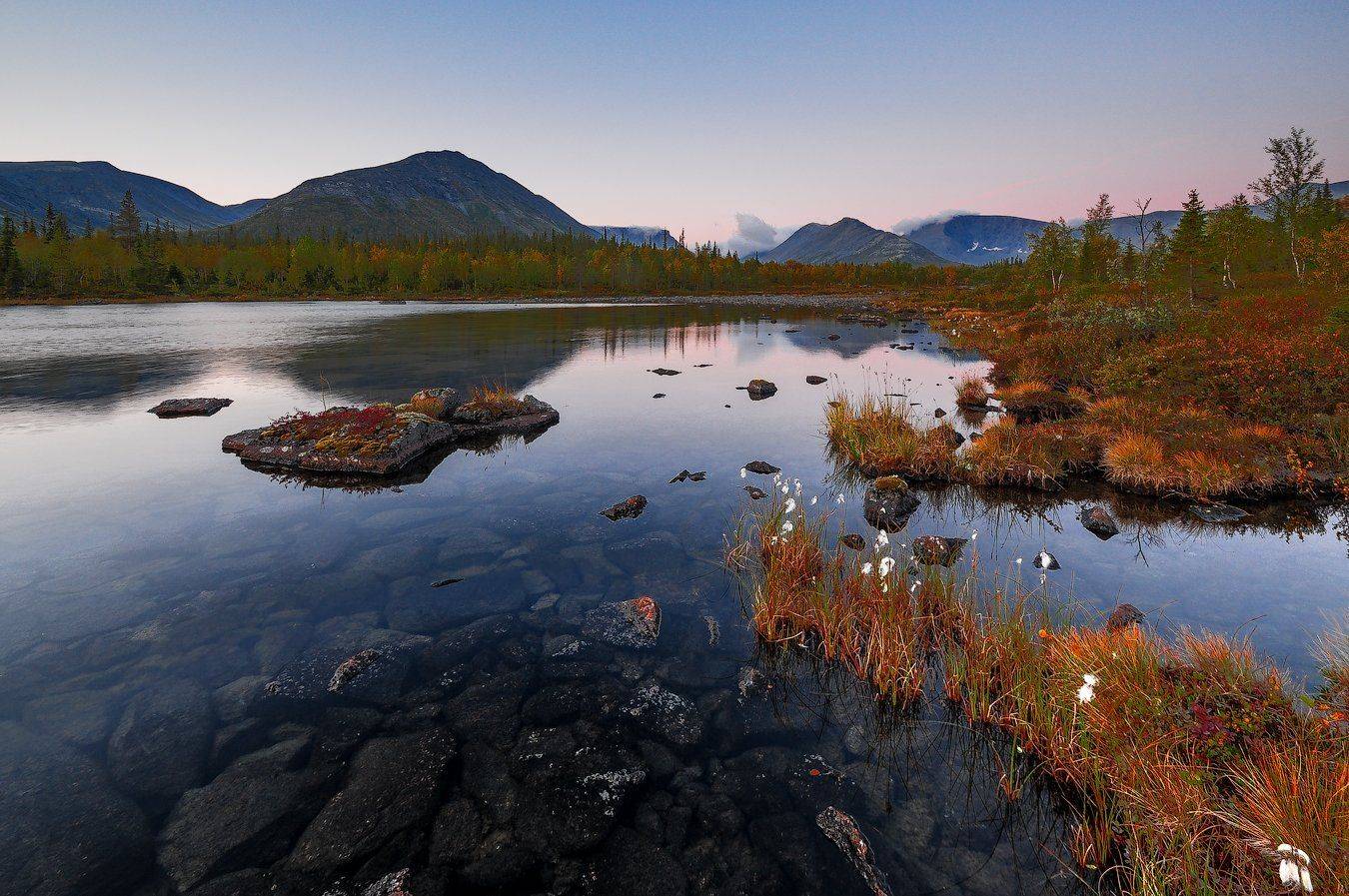 хибины, предзимье, осень, кольский, север, заполярье,, Роман Горячий