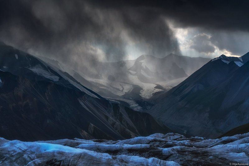 баянкол, ледник, горы, дождь, тянь-шань Горные дождиphoto preview