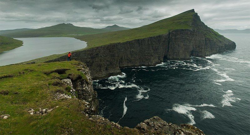 фарерские острова, север, атлантический океан Край земли... фото превью
