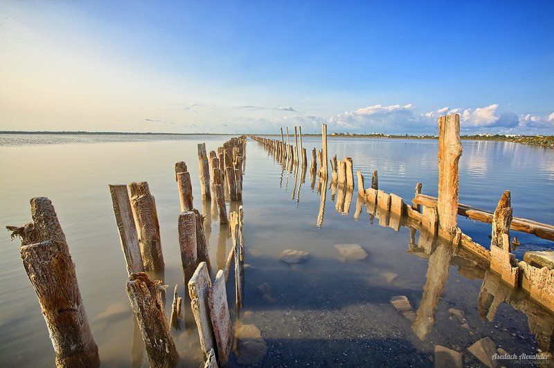 Утро на соленом озере.photo preview