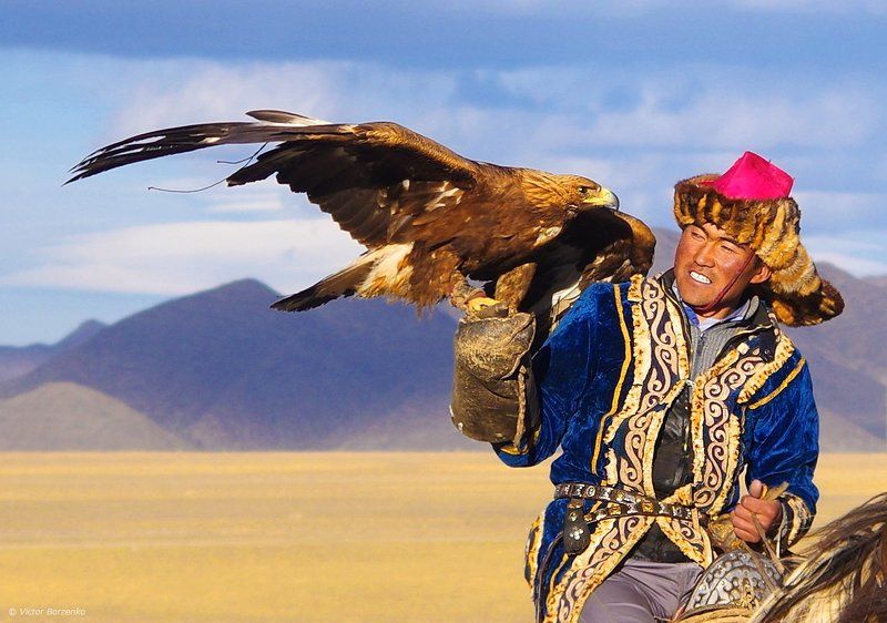 монголия, орел, беркут, охотник, беркутчи Охотникиphoto preview